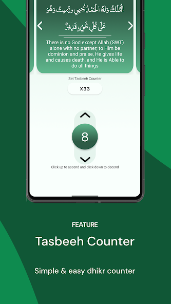 Digital tasbeeh counter