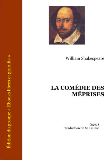 Cover of shakespeare comedie meprises