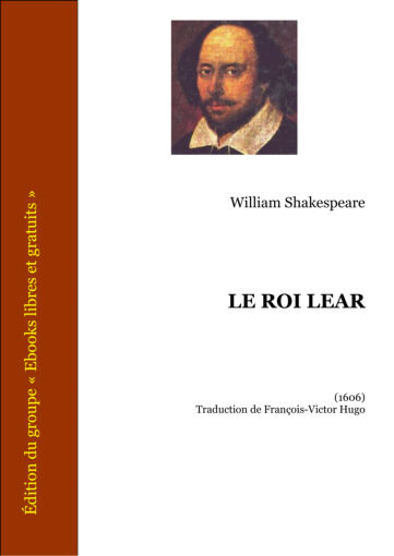 Cover of shakespeare roi lear
