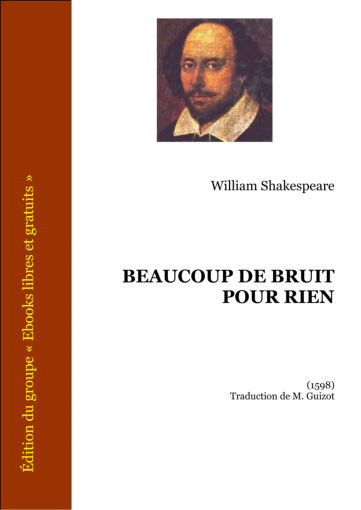 Cover of shakespeare beaucoup de bruit pour rien