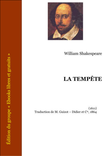 Cover of shakespeare tempete