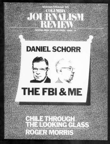 Cover of sim columbia journalism review november december 1974 13 4