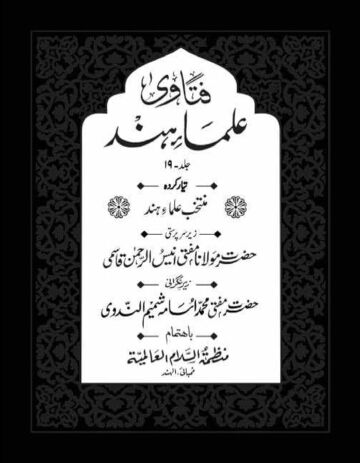 Cover of FATAWA ULAMA E HIND VOL 19