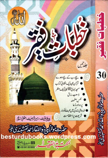 Cover of KHUTBAAT E FAQEER VOL 30