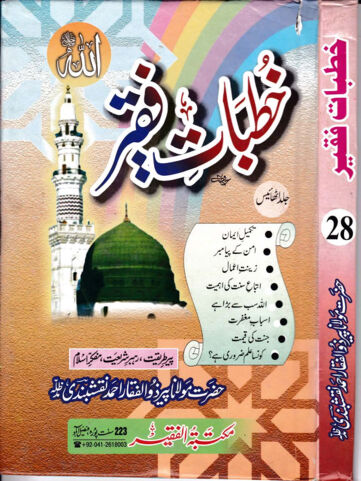 Cover of KHUTBAAT E FAQEER VOL 28