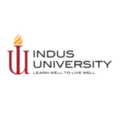 Indus University logo