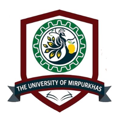 The University of Mirpurkhas logo